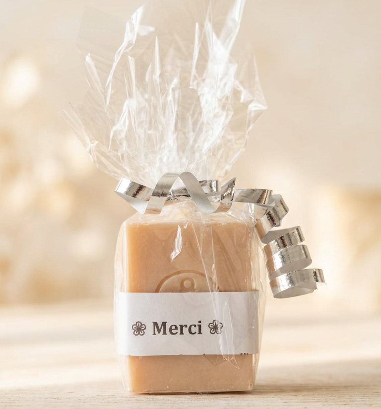 Savon Artisanal "Merci" – 100% Personnalisable – Image 3