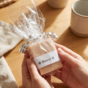 Savon Artisanal "Merci" – 100% Personnalisable